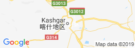 Kashgar map